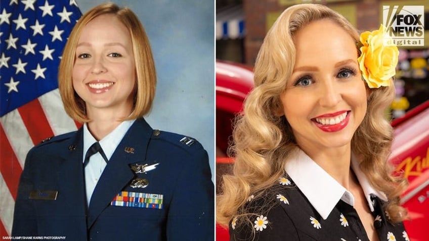 usaf veteran poses as 40s pinup model to combat personal demons far bigger than me