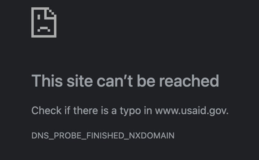 usaid website goes dark as trump reportedly plans to shift agency under state department