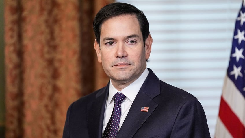 Marco Rubio at swearing in ceremony