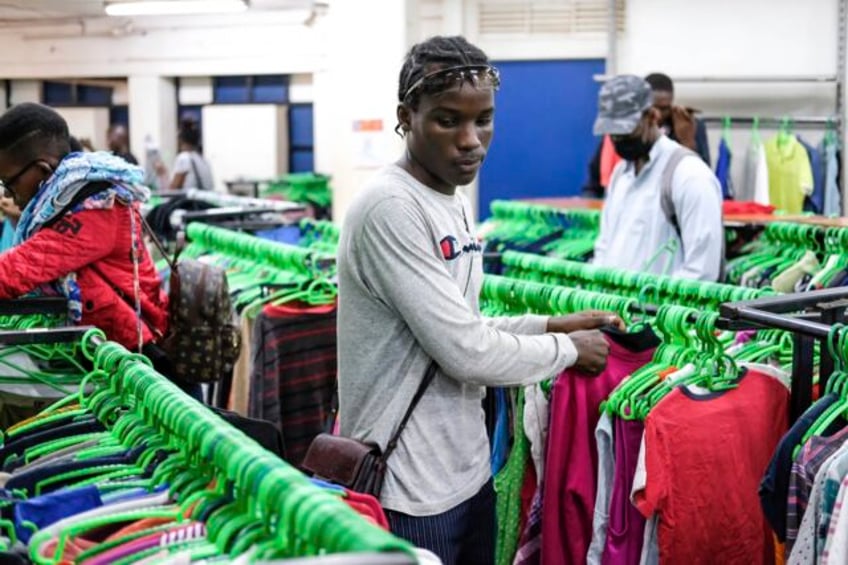 used clothing from the west is a big seller in east africa ugandas leader wants a ban