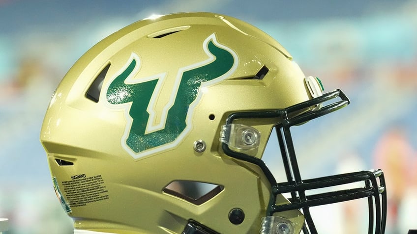 USF helmet with logo