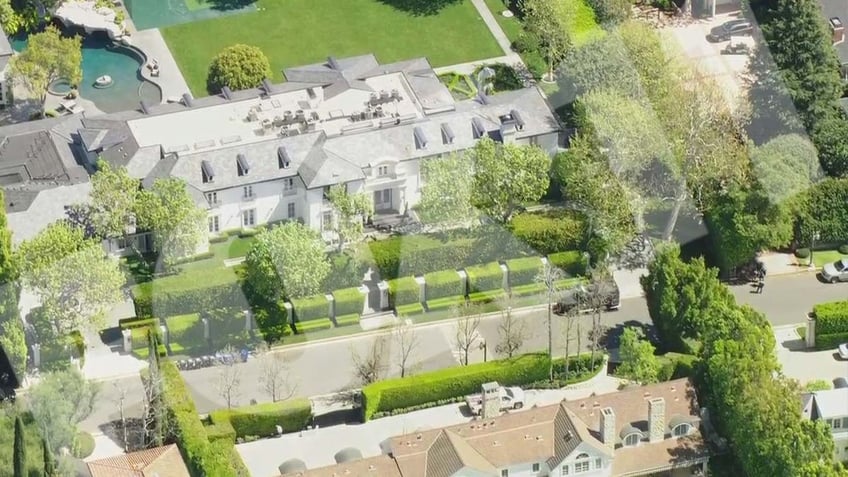 Sean Combs Holmby Hills mansion in Los Angeles