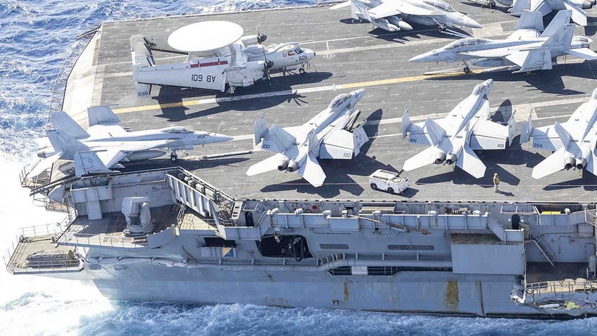 USS Harry S. Truman damage to ship