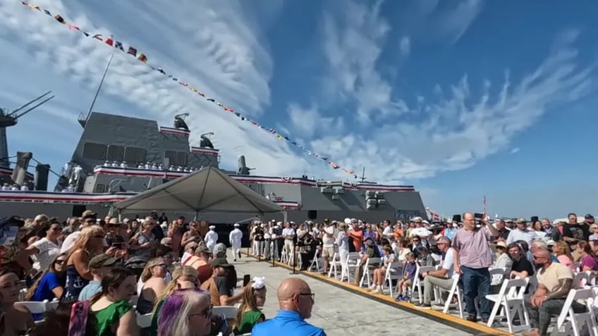 uss jack h lucas officially commissioned into service in port tampa bay