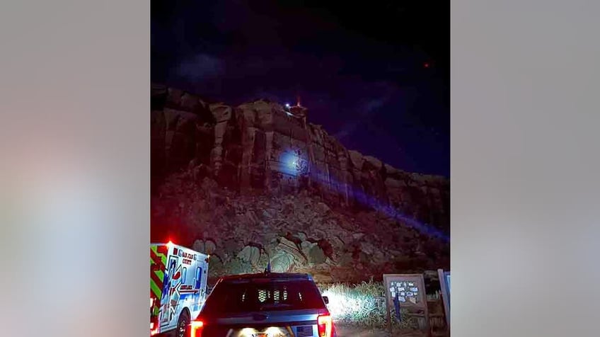 utah climber rescued after getting stuck in cliff face crack for 12 hours