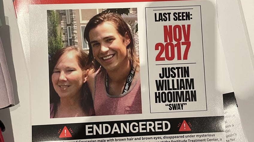 Hooiman missing flyer