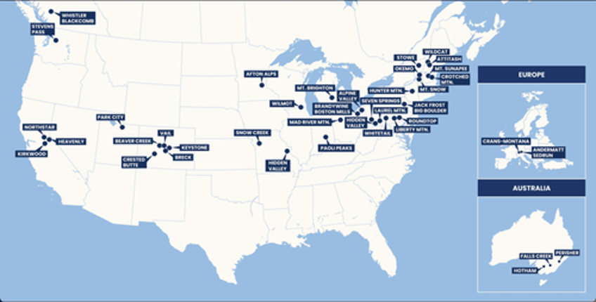 vail resorts at four year low despite strong winter trends 