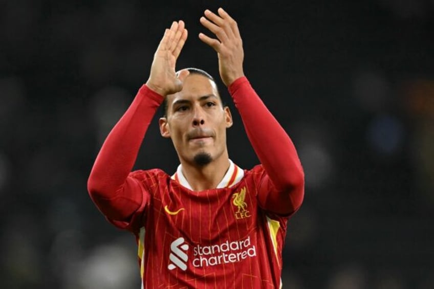 Liverpool captain Virgil van Dijk is out of contract at the end of the season