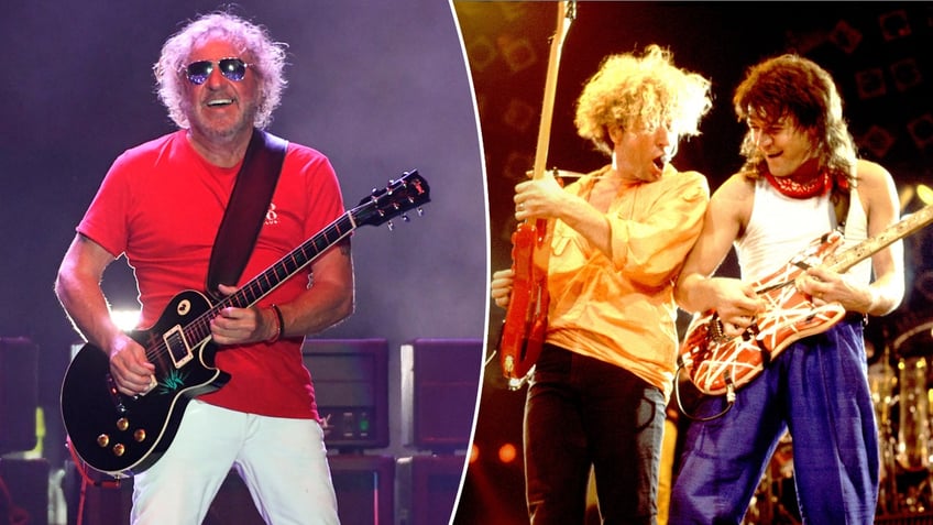 van halens sammy hagar planned to make some noise with eddie van halen before guitarists death