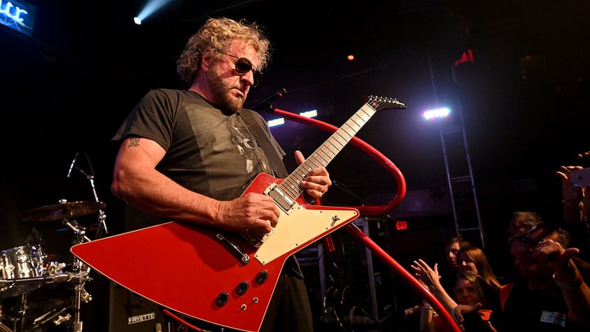 van halens sammy hagar recalls keeping up with bands success while juggling dark times at home