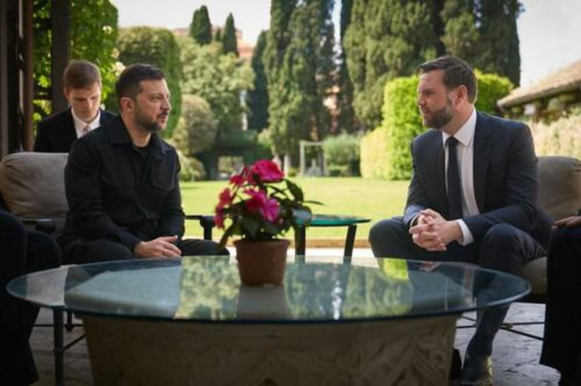 vance zelensky repair relationship in good vatican meeting