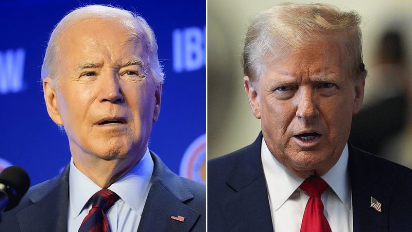 biden trump split 