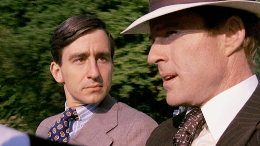 Sam Waterston and Robert Redford in "The Great Gatsby" 1974