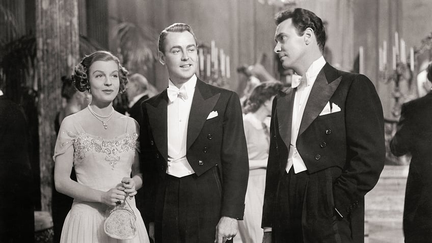 Alan Ladd and Barry Sullivan in "The Great Gatsby" 1949