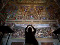 Vatican unveils last of restored Raphael Rooms after 10-year cleaning that yielded new discoveries