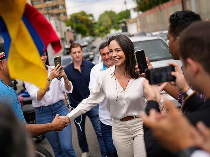 venezuela banned opposition leader leads primary to run against maduro in sham election