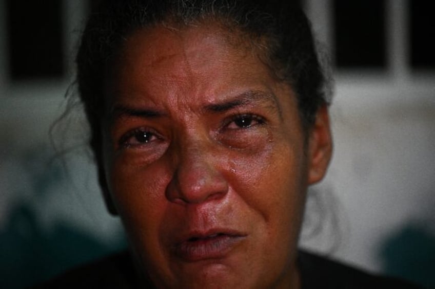 Mercedes Yamarte blinks back tears as she thinks about her family split asunder by Preside