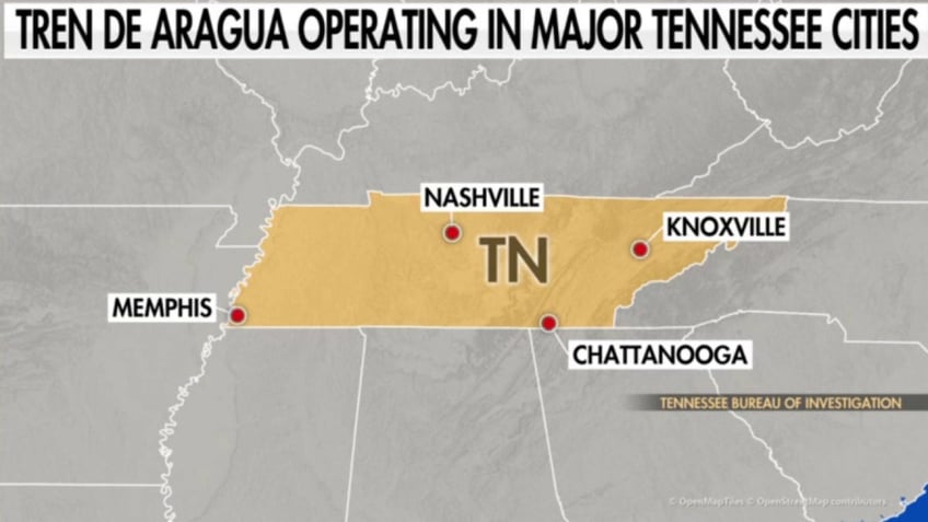 Tren de Aragua gang activity in Tennessee