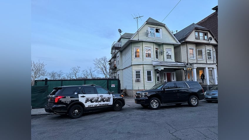 Police vehicles in Yonkers,