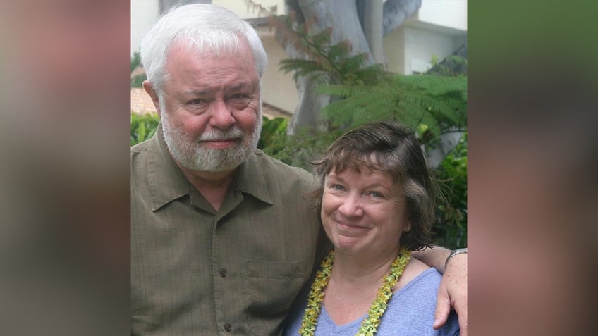 Honoree Fleming pictured with her husband Ron Powers