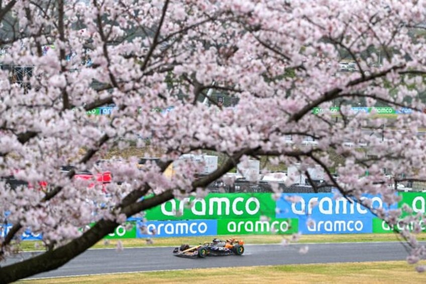 McLaren's Oscar Piastri finished fastest in the second practice for the Japanese Grand Pri