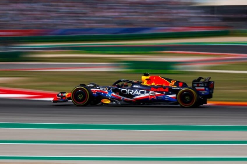 verstappen takes sprint pole in austin