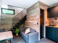 Vertical tiny homes redefine compact living