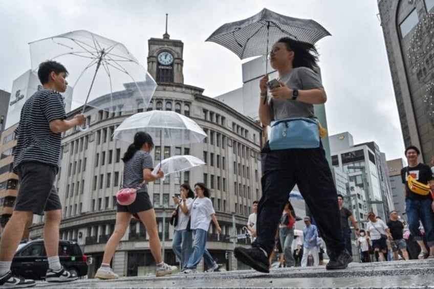 Powerful Typhoon Ampil is expected to skirt Tokyo as it barrels up the coastline on Friday