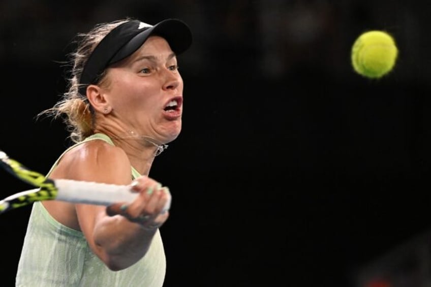 Denmark's Caroline Wozniacki was dumped out of the Australian Open in the second round