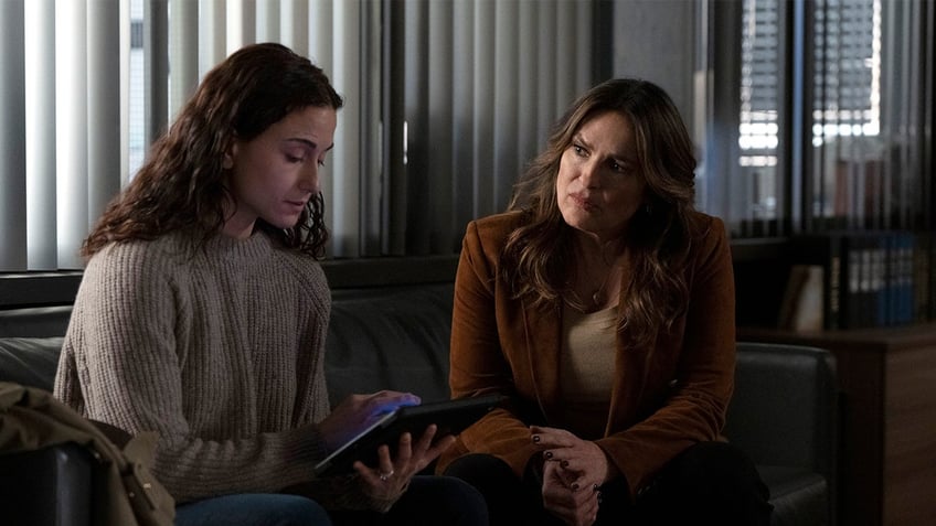 still from Law & Order: SVU episode