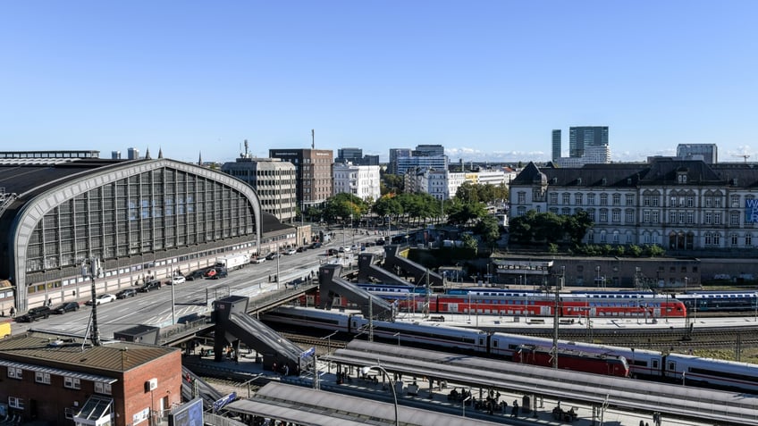 victims fight for life after mass stabbing at german railway station one female arrested