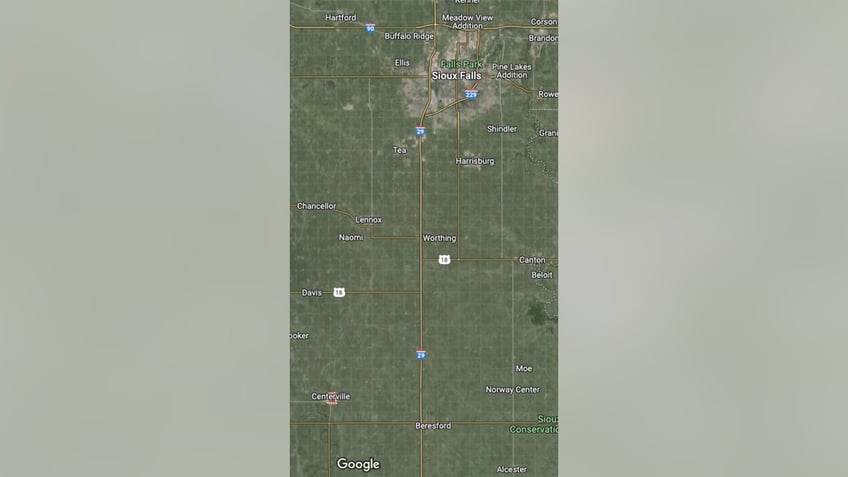 Centerville, SD on Google Maps