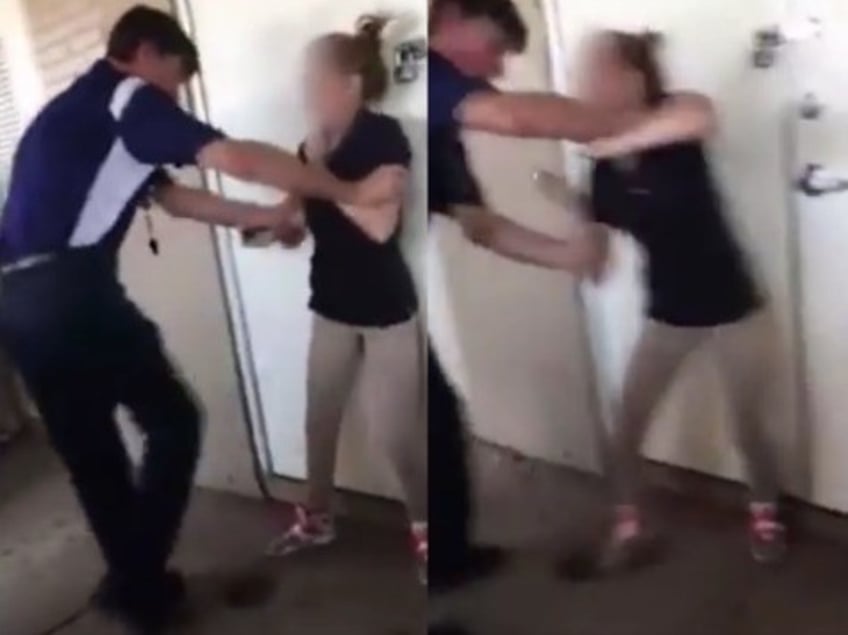 video alabama high school girl fires stun gun at teacher