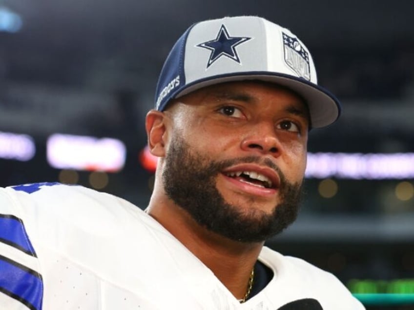 video dak prescott urges fans to crap on eagles 49ers in the name of fighting cancer