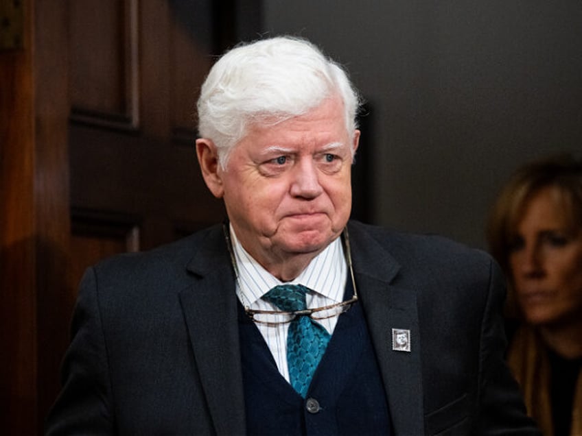 WASHINGTON - DECEMBER 5: Rep. John Larson, D-Conn., arrives for the House Ways and Means C