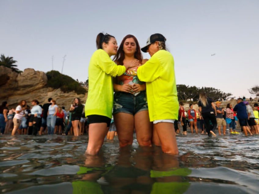 Corona del Mar, CaliforniaJuly 31, 2020The religious group Saturate OC is made up of over