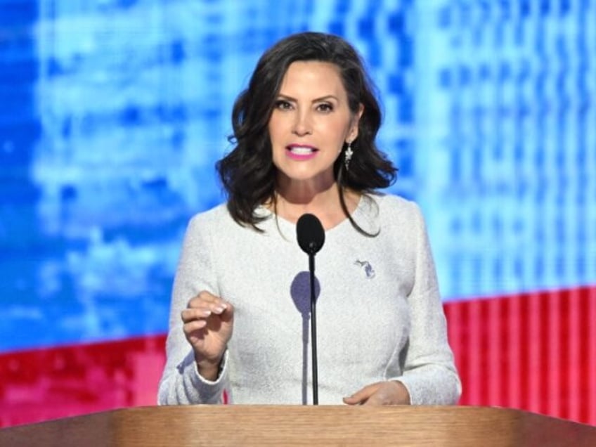 Michigan Governor Gretchen Whitmer speaks on the fourth and last day of the Democratic Nat