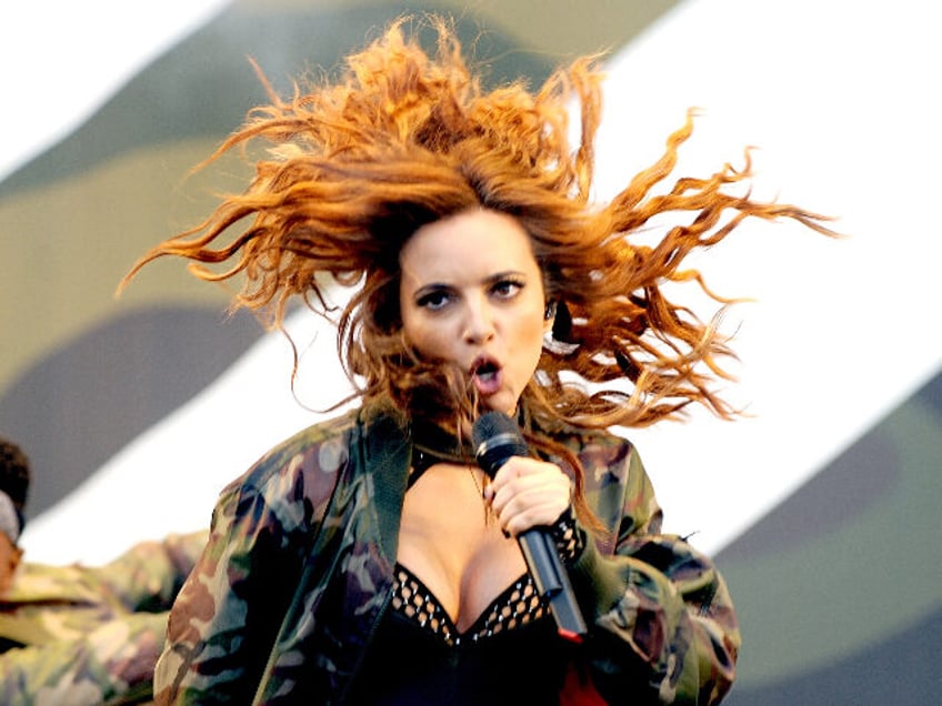 STAFFORD, ENGLAND - AUGUST 20: Jade Thirlwall of Little Mix performs at V Festival at West