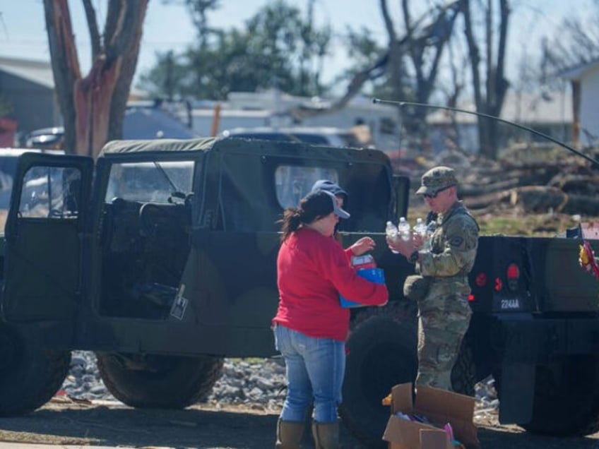 President Donald Trump deployed the National Guard to Arkansas in the wake of a deadly sto