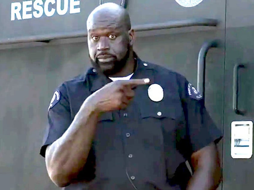 video shaq busts the bad guys in hilarious los angeles port police recruitment ad