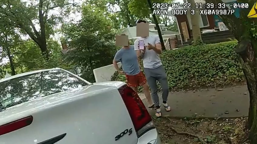 video shows atlanta police arresting suspected car thief after victim reveals its exact location through gps