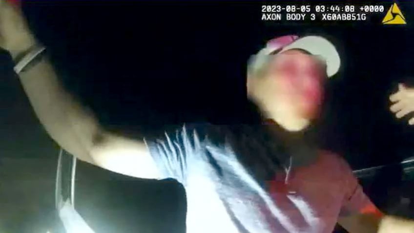 video shows kansas deputy hug distressed motorist during traffic stop