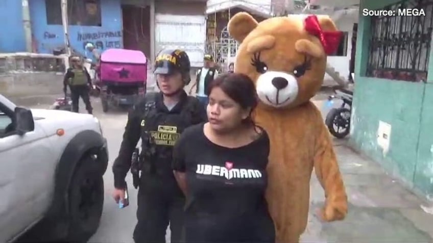 Fuzzy bear busts suspected lady drug dealer in Valentine's Day sting