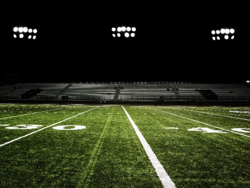 Football Stadium at Night