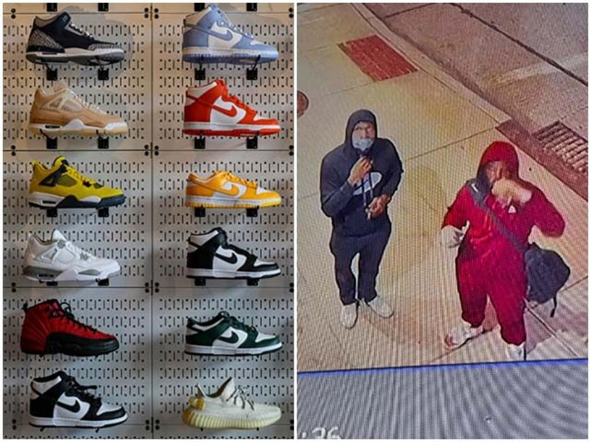 A shoe store called Sole Bros 513 in Cincinnati, Ohio, is reeling after being hit by appar