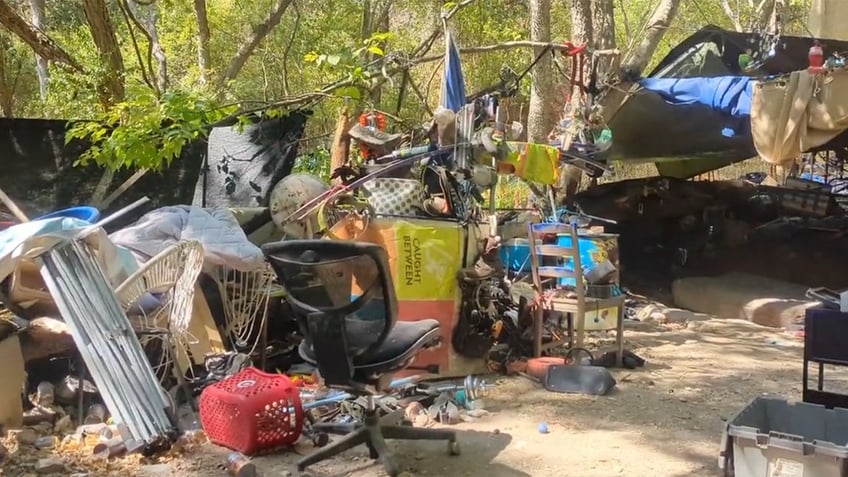 videos show prized austin greenbelt destroyed by homeless encampment