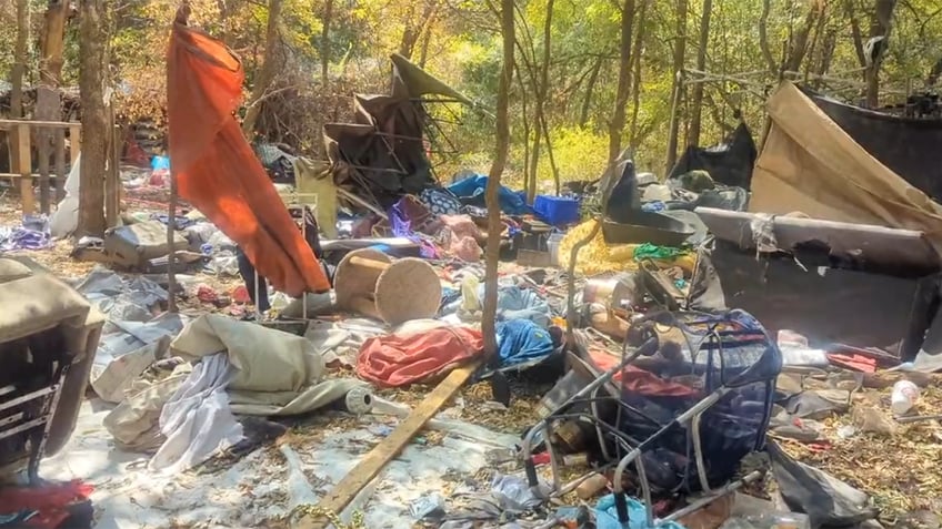 videos show prized austin greenbelt destroyed by homeless encampment