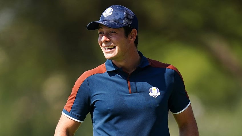 viktor hovland nails impressive par 4 ace during ryder cup practice round