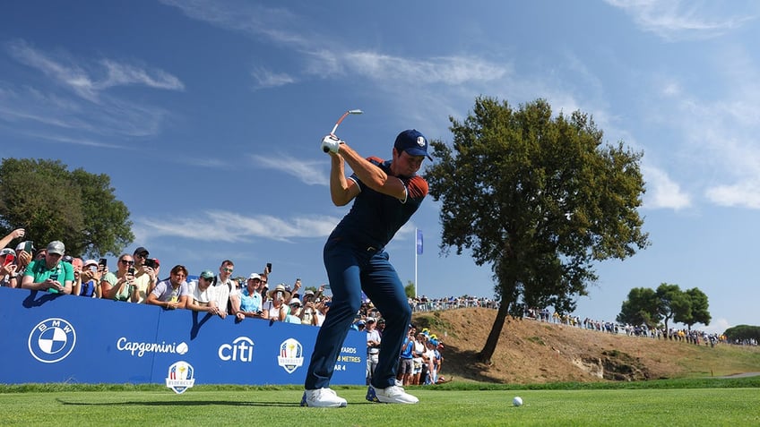 viktor hovland nails impressive par 4 ace during ryder cup practice round