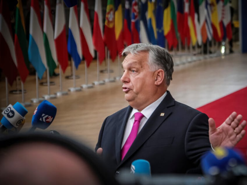 viktor orban threatens to veto eu funding for ukraine calls for fundamental debate on war strategy